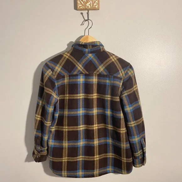Freedom Foundry Sherpa Line Flannel Jacket Boy's Size M (10-12) - Picture 4 of 12